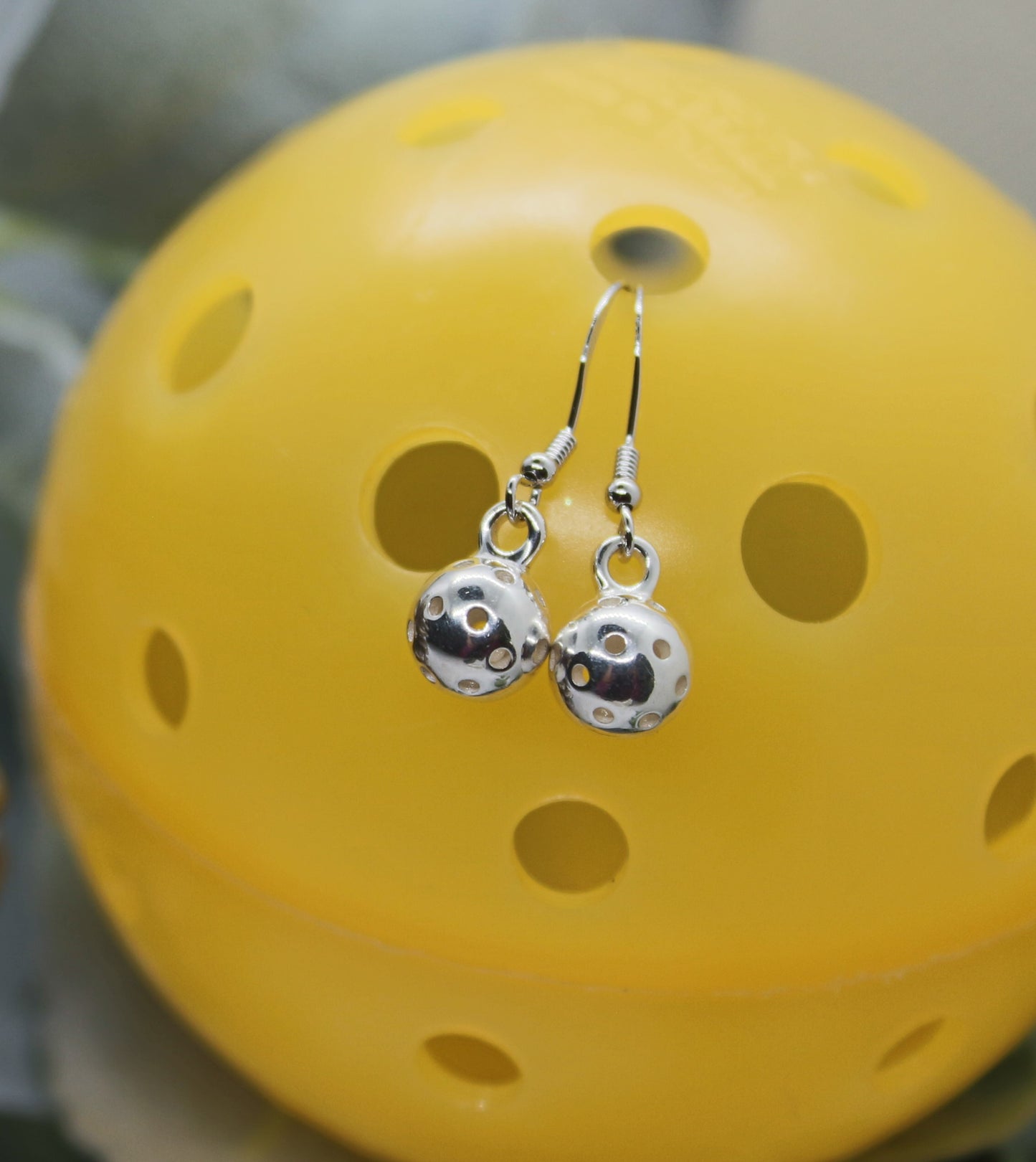 Skilled - Women's 925 Pickleball Earrings