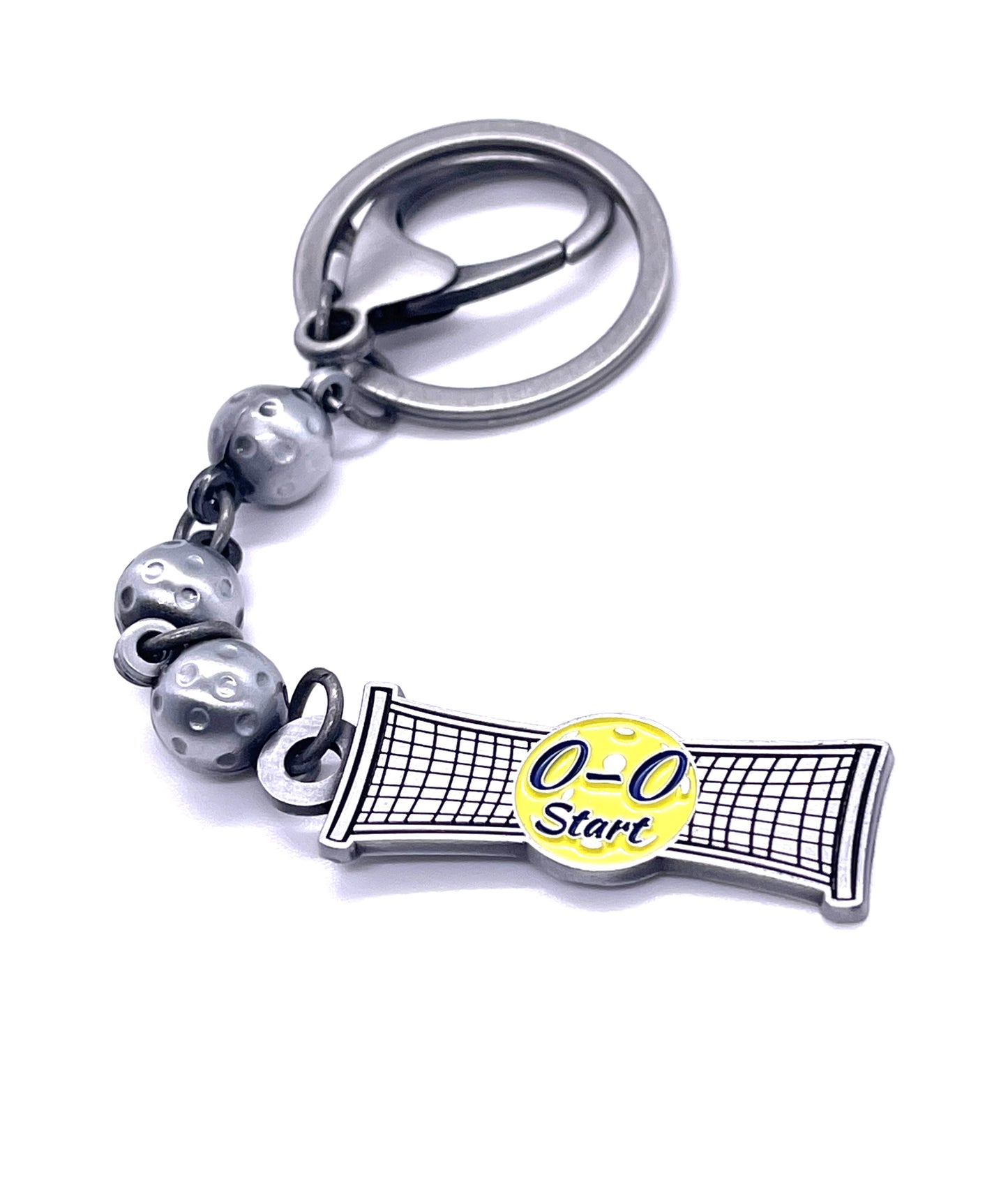 "0-0 Start" Keychain