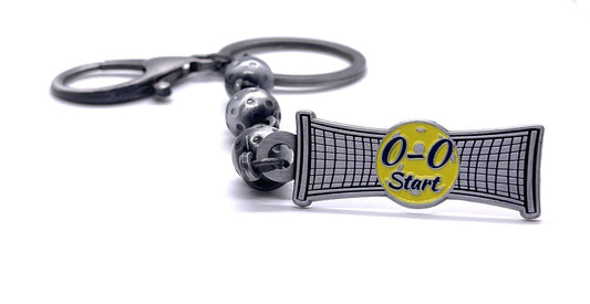 "0-0 Start" Keychain