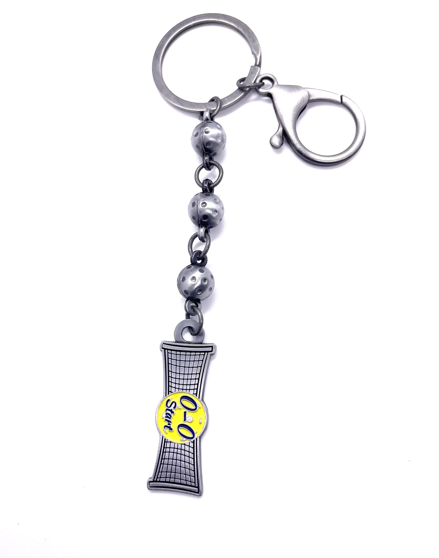 "0-0 Start" Keychain