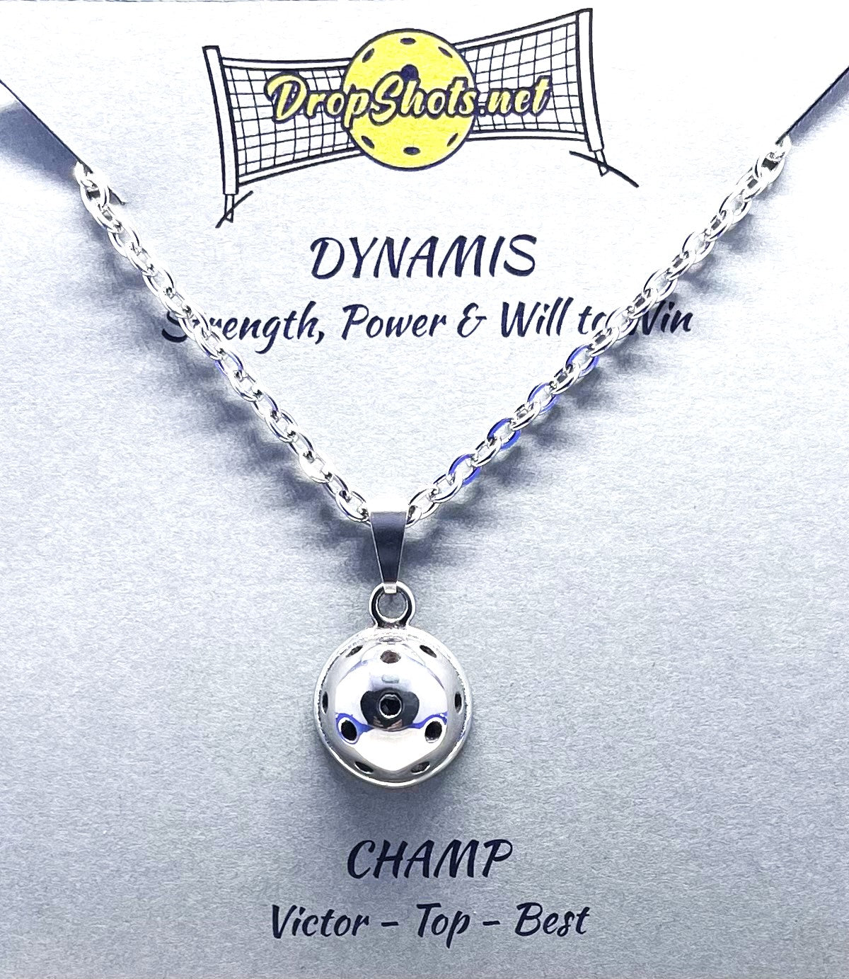 Champ - Men's 316L Pickleball Necklace